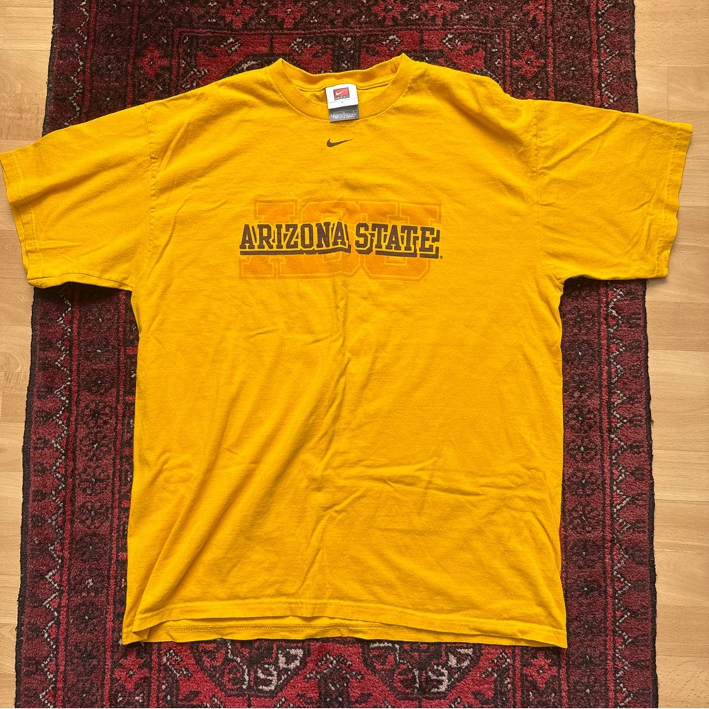 Nike Vintage Center Swoosh Arizona State Graphic Tee Mens Large
